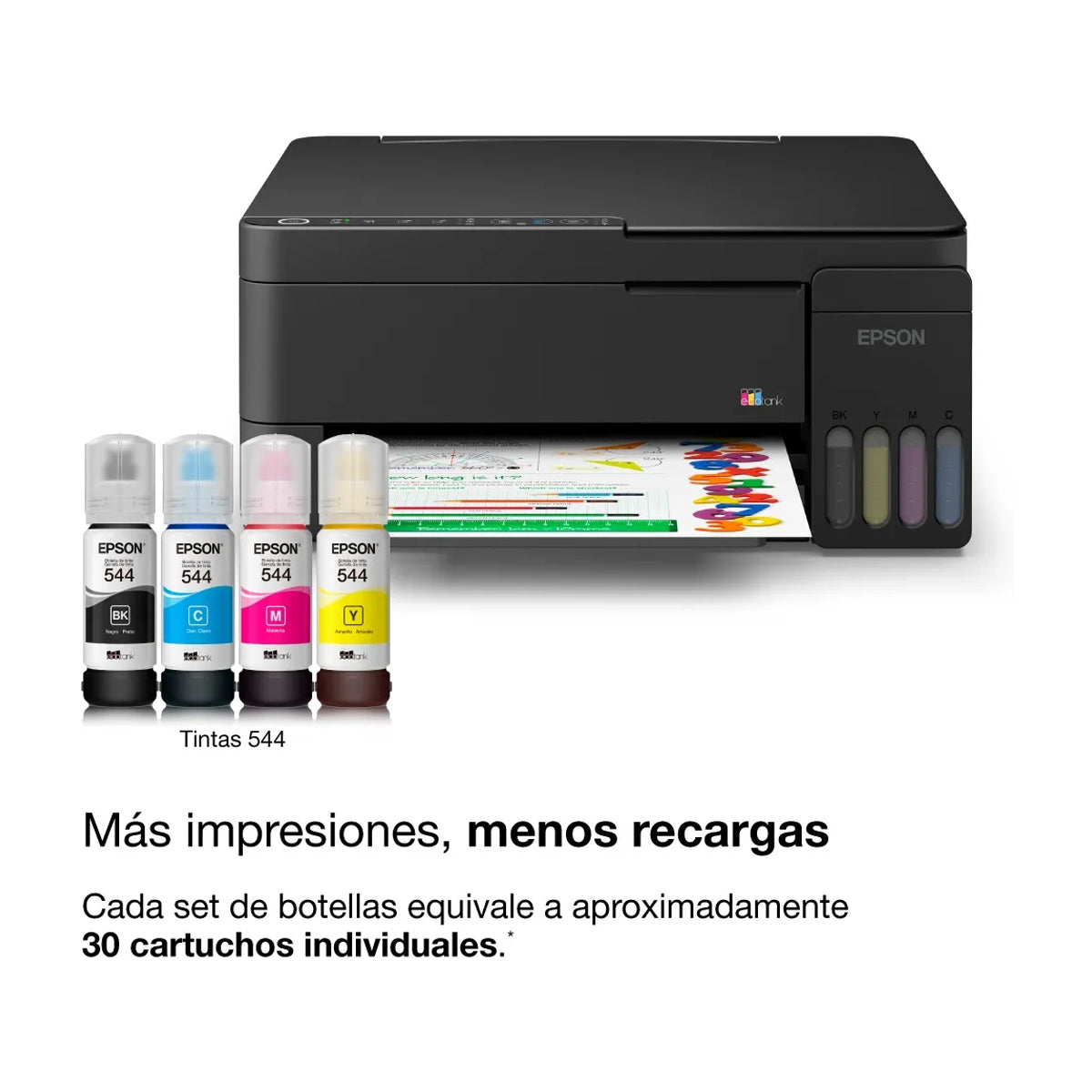 Epson EcoTank L3350 Impresora Inalámbrica Multifuncional con Tanques de Tinta