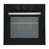 Drija Latino 60 Black Eléctrico Horno Multifuncional Empotrable Eléctrico | Puerta de Doble Vidrio | 250°C