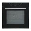Drija Latino 60 Black Eléctrico Horno Multifuncional Empotrable Eléctrico | Puerta de Doble Vidrio | 250°C