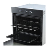 Drija Latino 60 Black Eléctrico Horno Multifuncional Empotrable Eléctrico | Puerta de Doble Vidrio | 250°C