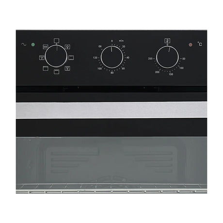 DRIJA Latino 60 Black Eléctrico Horno Multifuncional Empotrable Eléctrico | Puerta de Doble Vidrio | 250°C