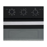 DRIJA Latino 60 Black Horno Multifuncional Empotrable Eléctrico | Puerta de Doble Vidrio | 250°C