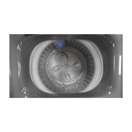 DRIJA Lavatrice 1305 Lavadora Automática de Carga Superior | Panel Digital | Programable | Lavado Rápido | 13.5kg | Gris