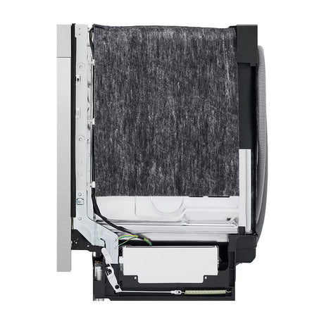 LG Lavaplatos Empotrable de 24" | Inverter Direct Drive | Digital | QuadWash | Rejilla Ajustable | Silencioso 50 dBA | 15 P/S | Acero Inoxidable