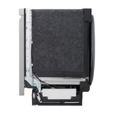 LG Lavaplatos Empotrable de 24" | Inverter Direct Drive | Digital | ThinQ | QuadWash | EasyRack Plus | Tercera Rejilla | Silencioso 48 dBA | 15 P/S | Acero Inoxidable
