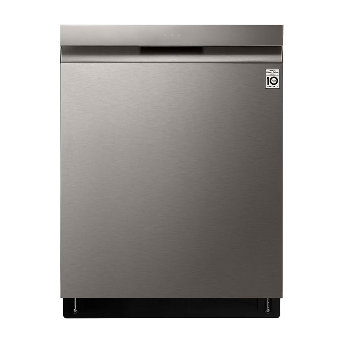 LG Lavaplatos Empotrable de 24" | Inverter Direct Drive | Digital | ThinQ | QuadWash | True Steam | Tercera Rejilla | Silencioso 44 dBA | 15 P/S | Acero Inoxidable