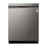 LG Lavaplatos Empotrable de 24" | Inverter Direct Drive | Digital | ThinQ | QuadWash | True Steam | Tercera Rejilla | Silencioso 44 dBA | 15 P/S | Acero Inoxidable