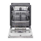 LG Lavaplatos Empotrable de 24" | Inverter Direct Drive | Digital | ThinQ | QuadWash | True Steam | Tercera Rejilla | Silencioso 48 dBA | 15 P/S | Acero Inoxidable