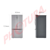 LG Refrigeradora French Door Linear Inverter de 3 Puertas | Linear Cooling | Multi Air Flow | Door Cooling + | 25p3