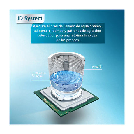 Mabe Lavadora Automática de Carga Superior | Tecnología Safe & Clean | Aqua Saver Green | 14kg