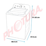 Mabe Lavadora Automática de Carga Superior | 11 Programas Automáticos | Aqua Saver Green | 22kg