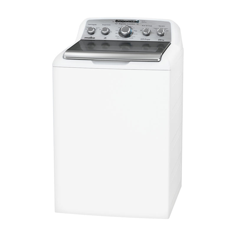 Mabe Lavadora Automática de Carga Superior | 11 Programas Automáticos | Aqua Saver Green | 22kg