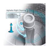 Mabe Lavadora Automática de Carga Superior | 11 Programas Automáticos | Aqua Saver Green | 17kg