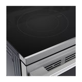 LG Estufa Eléctrica de Acero Inoxidable | 2-en-1 | Smart WiFi ThinQ | 6.3p3 | Air Fryer | Convección | Panel Digital | 30" | 4 Quemadores | Plateado