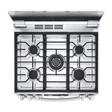 LG Estufa a Gas de Acero Inoxidable | 5.8p3 | Ultra Heat | Easy Clean | Tapa | 30" | 5 Quemadores