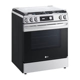 LG Estufa a Gas de Acero Inoxidable | 5.8p3 | Ultra Heat | Easy Clean | Tapa | Plancha | 30" | 5 Quemadores