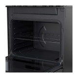 Whirlpool Estufa a Gas de Acero Inoxidable | Quemador Super | Ever Clean | Plancha | 30" | 6 Quemadores | Negro