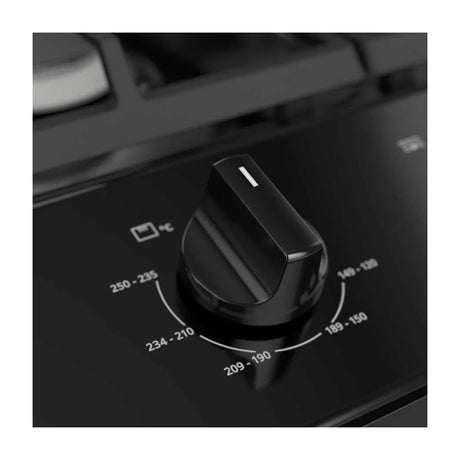 Whirlpool Estufa a Gas de Acero Inoxidable | Quemador Super | Ever Clean | Plancha | 30" | 6 Quemadores | Negro