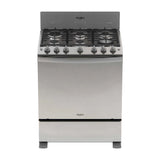 Whirlpool Estufa a Gas de Acero Inoxidable | Convección | Xpert Flamma | Xpert Air Fry | Xpert Air Bake | Tipo Espejo | 30" | 6 Quemadores