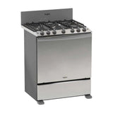 Whirlpool Estufa a Gas de Acero Inoxidable | Convección | Xpert Flamma | Xpert Air Fry | Xpert Air Bake | Tipo Espejo | 30" | 6 Quemadores
