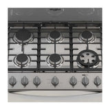 Whirlpool Estufa a Gas de Acero Inoxidable | Convección | Xpert Flamma | Xpert Air Fry | Xpert Air Bake | Tipo Espejo | 30" | 6 Quemadores