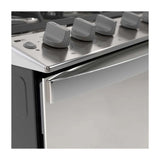 Whirlpool Estufa a Gas de Acero Inoxidable | Convección | Xpert Flamma | Xpert Air Fry | Xpert Air Bake | Tipo Espejo | 30" | 6 Quemadores