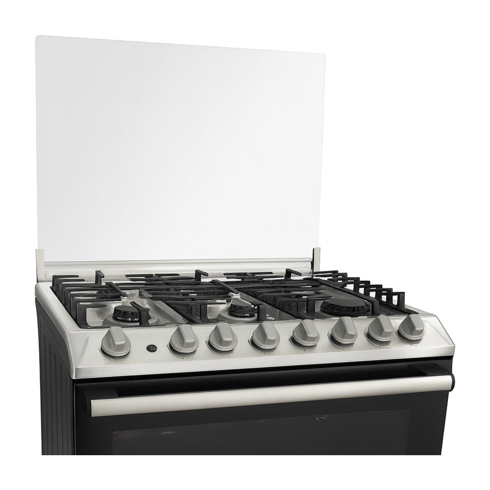 Sankey Estufa a Gas de Acero Inoxidable | Enc. Eléctrico | Tapa | 30" | 6 Quemadores