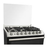 Sankey Estufa a Gas de Acero Inoxidable | Enc. Eléctrico | Tapa | 30" | 6 Quemadores