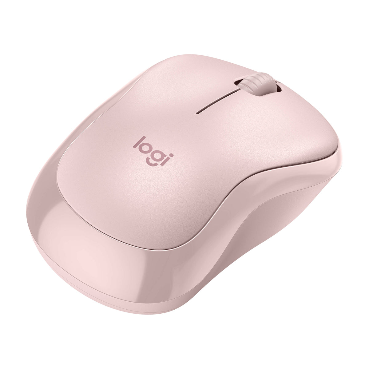 Logitech M240 Mouse Inalámbrico Silencioso | Bluetooth | Rosa