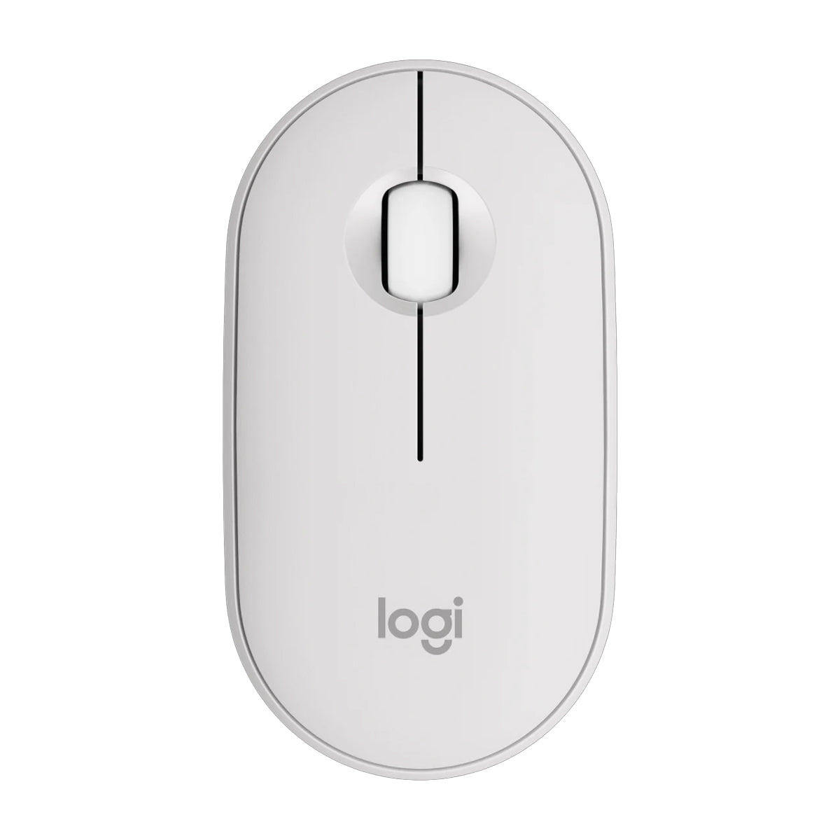 Logitech M350S Mouse Inalámbrico Silencioso | Bluetooth | Blanco