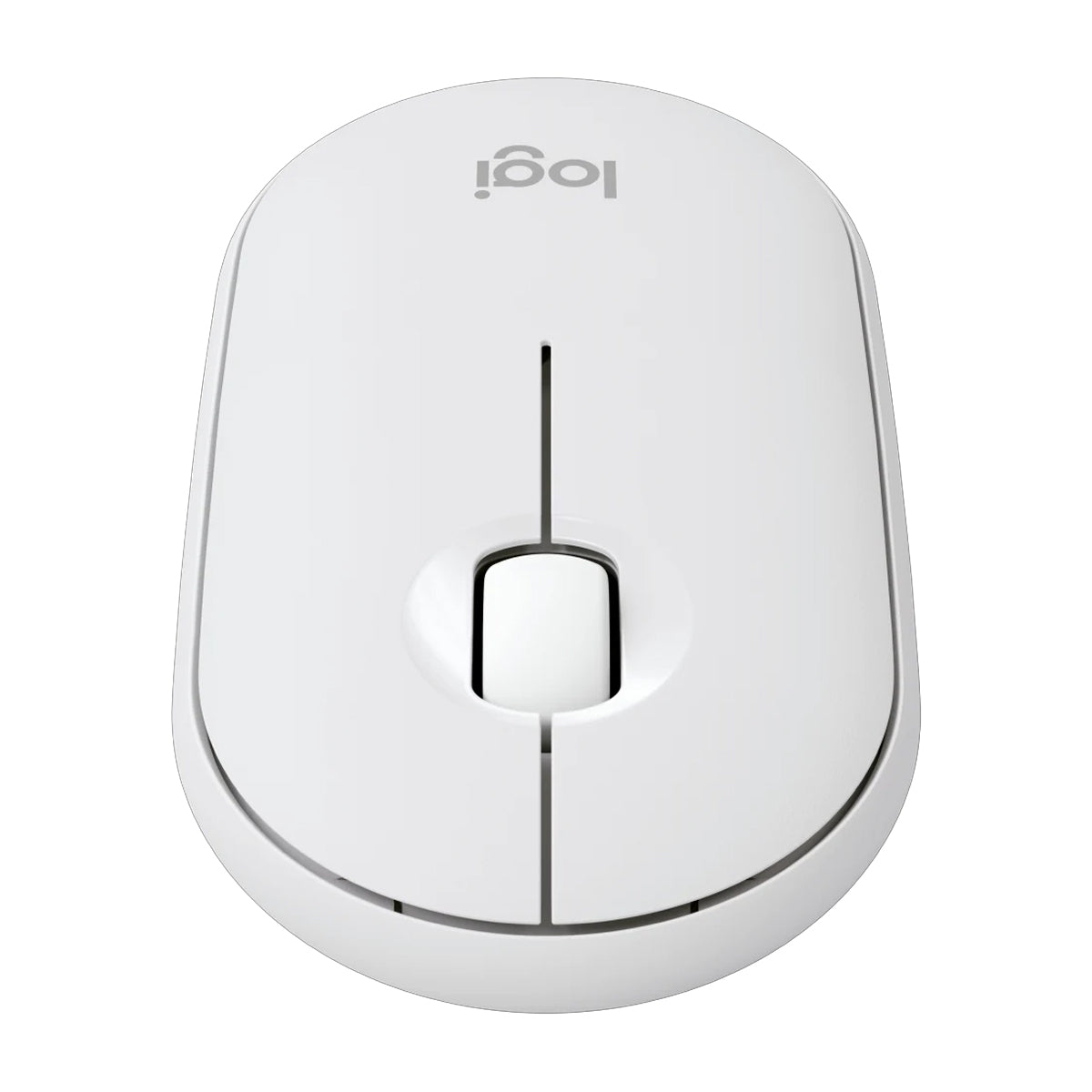 Logitech M350S Mouse Inalámbrico Silencioso | Bluetooth | Blanco