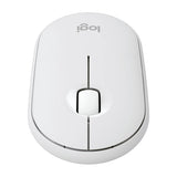 Logitech M350S Mouse Inalámbrico Silencioso | Bluetooth | Blanco