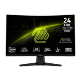 MSI Monitor Curvo Gaming VA Full HD HDR de 24" | Anti-Flicker | Ai Vision | Adaptive-Sync | 180Hz | 1ms