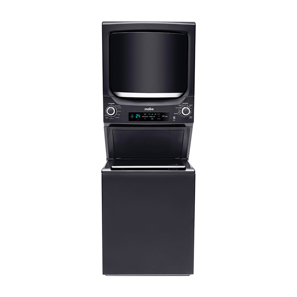 Mabe Centro de Lavado Premium a Gas | Display Touch | Infusor Aqua Energy | Aqua Saver Green | 20kg | Gris Diamante