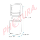 Mabe Centro de Lavado Eléctrico | AI | Infusor Aqua Energy | Aqua Saver Green | 24kg | Gris Diamante