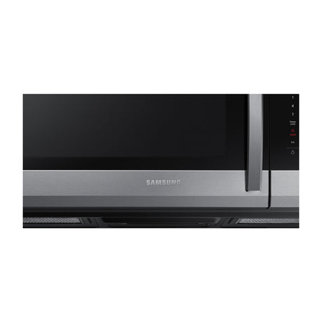Samsung  Microondas Extractor OTR de 1000W | Auto Cook | Glass Touch Panel | Interior de Cerámica | 1.7p3 | Plateado