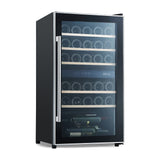 Drija Merlot 29 Vinera de Compresor de 29 Botellas | Rejillas de Madera Deslizables