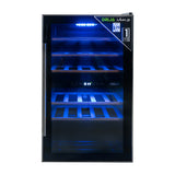 Drija Merlot 29 Vinera de Compresor de 29 Botellas | Rejillas de Madera Deslizables