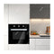 Sankey Horno Multifuncional Empotrable Eléctrico de 60cm | Freidora de Aire | Puerta de Doble Vidrio | Sistema de Ventilación | 65L | Negro