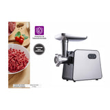 Sankey Moledor de Carne | Función Reversa | Piezas de Metal | Incluye Accesorios | Preparador de Ensalada | Plateado