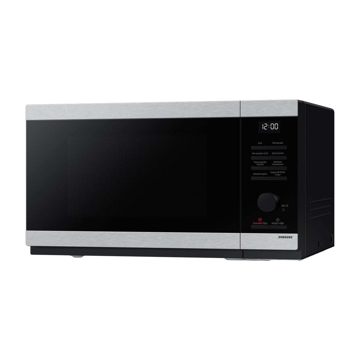 Samsung Microondas de 1000W | Convección | Grill | Interior de Cerámica | Sheath Heater | Steam Cook | Modo Eco | 1.1p3 | Negro