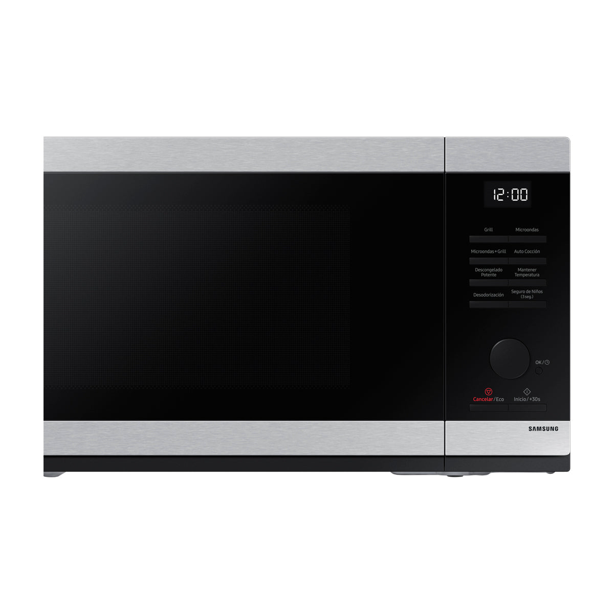 Samsung Microondas de 1000W | Convección | Grill | Interior de Cerámica | Sheath Heater | Steam Cook | Modo Eco | 1.1p3 | Negro