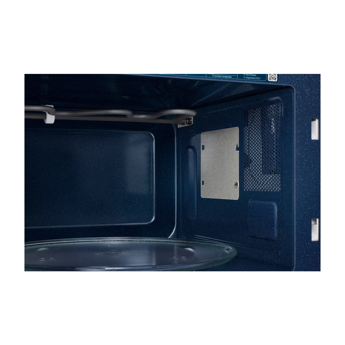 Samsung Microondas de 1000W | Convección | Grill | Interior de Cerámica | Sheath Heater | Steam Cook | Modo Eco | 1.1p3 | Negro