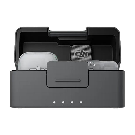 DJI Mic Mini 2 Sistema de Micrófono Inalámbrico Doble Canal | 1 Transmisor | 1 Receptor Móvil | Para Cámaras Profesionales, Smartphones, Tablets y Computadoras | Cubierta Magnética Intercambiable