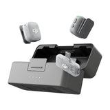 DJI Mic Mini 2 Sistema de Micrófono Inalámbrico Doble Canal | 2 Transmisores | 1 Receptor Móvil | Para Cámaras Profesionales, Smartphones, Tablets y Computadoras | Cubierta Magnética Intercambiable