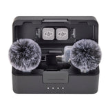 DJI Mic Mini 2 Sistema de Micrófono Inalámbrico Doble Canal | 2 Transmisores | 1 Receptor Móvil | Para Cámaras Profesionales, Smartphones, Tablets y Computadoras | Cubierta Magnética Intercambiable