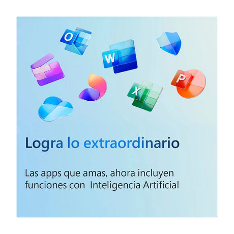 Microsoft 365 Familia Suscripción de 1 Año | Copilot IA | 6 Personas | 5 Dispositivos / Persona