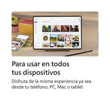 Microsoft 365 Personal Suscripción de 1 Año | Copilot IA | 1 Persona | 5 Dispositivos / Persona