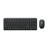Logitech MK250 Teclado & Mouse Inalámbrico | Accesos Directos | A Prueba de Salpicaduras | Negro