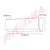 Mabe Aire Acondicionado Split Inverter 18,595 BTU | SEER 17.78 | Solo Frío | Recubrimiento Pro Shield | Silver Ion | Bio Filtro | 220v
